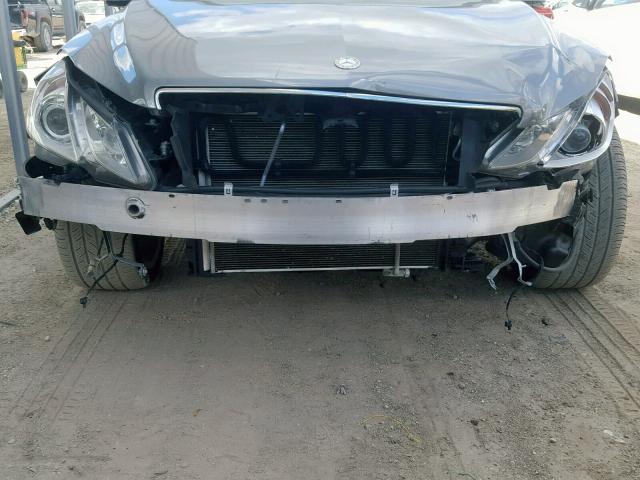 WDDKJ5KB7CF177413 - 2012 MERCEDES-BENZ E 350 SILVER photo 9