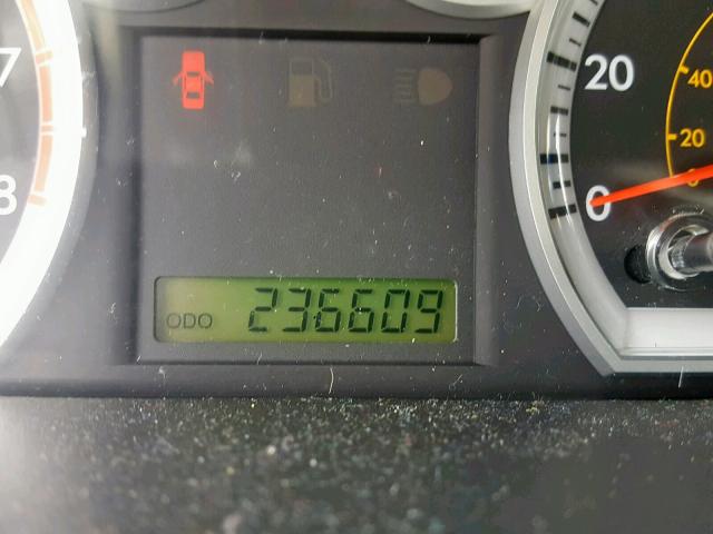 KL1TD56E99B337597 - 2009 CHEVROLET AVEO LS WHITE photo 8