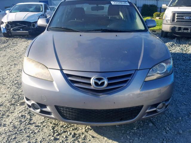 JM1BK323461453780 - 2006 MAZDA 3 S GRAY photo 9