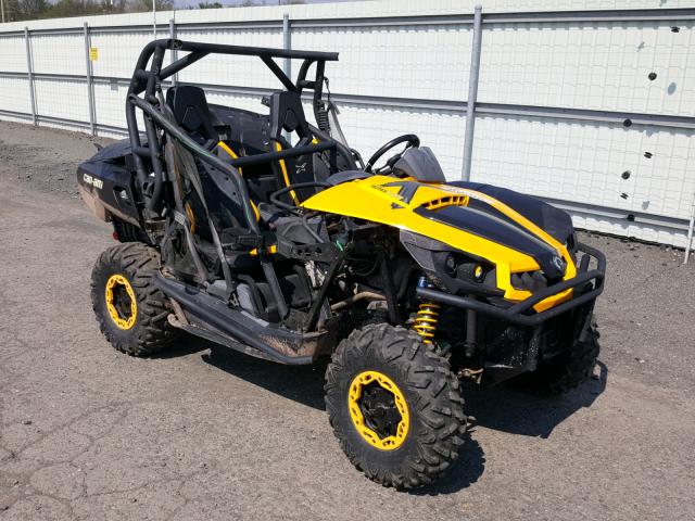 3JBKXLP1XCJ002753 - 2012 CAN-AM COMMANDER YELLOW photo 1