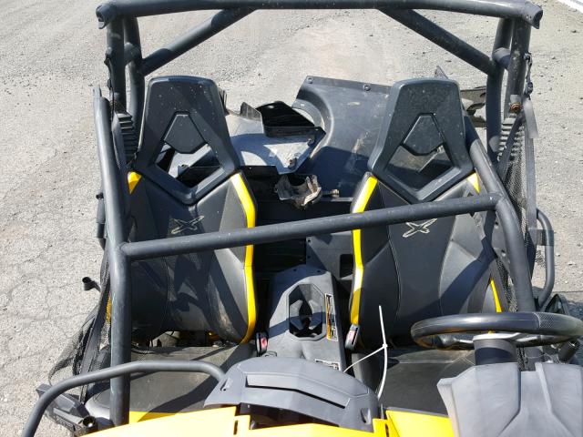 3JBKXLP1XCJ002753 - 2012 CAN-AM COMMANDER YELLOW photo 6