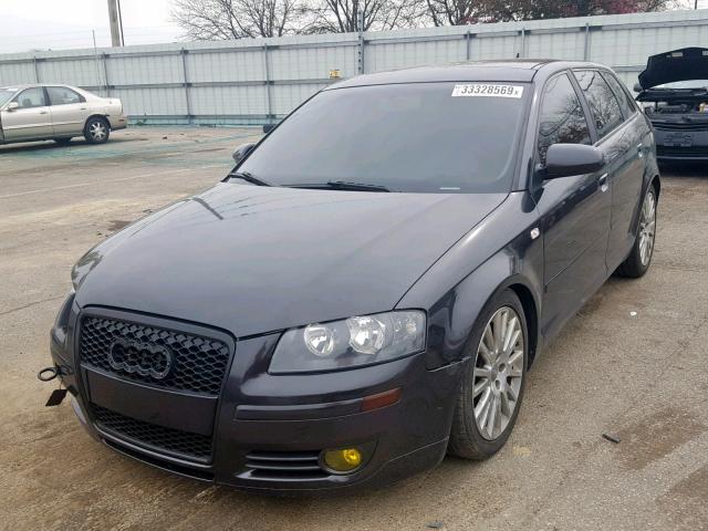 WAUNF78P57A151741 - 2007 AUDI A3 2.0 PRE GRAY photo 2