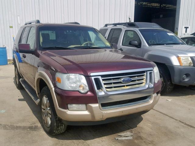 1FMEU74896UA13717 - 2006 FORD EXPLORER E MAROON photo 1