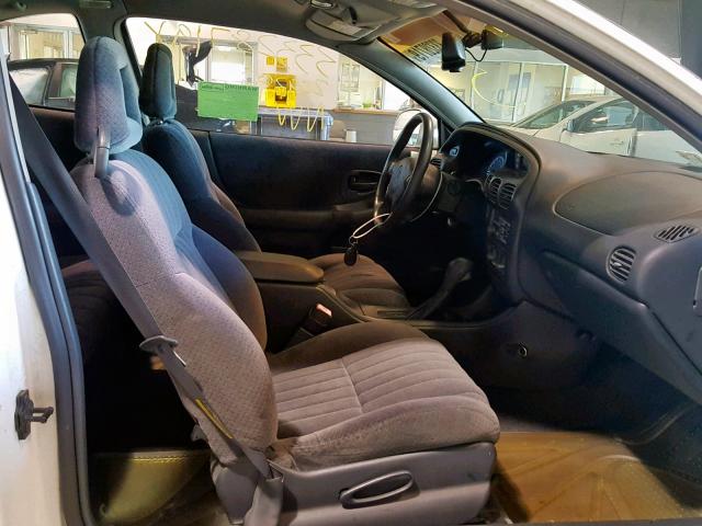 1G2WP12K92F109717 - 2002 PONTIAC GRAND PRIX WHITE photo 5