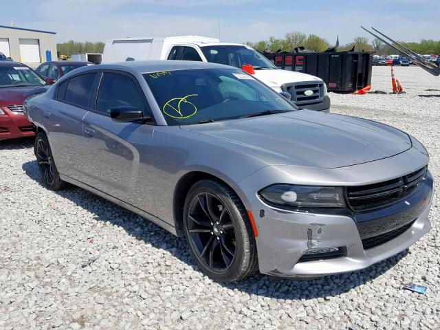 2C3CDXHG7HH579043 - 2017 DODGE CHARGER SX SILVER photo 1