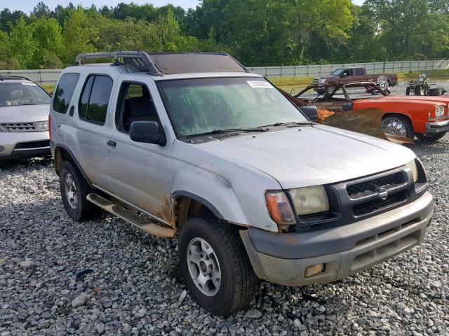 5N1ED28T3YC568964 - 2000 NISSAN XTERRA XE SILVER photo 1