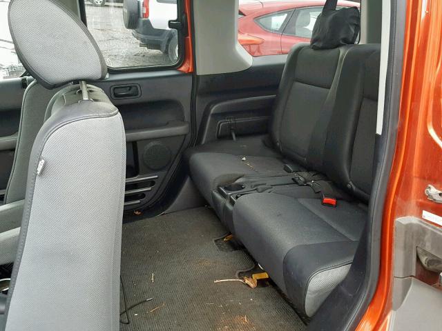 5J6YH28635L004379 - 2005 HONDA ELEMENT EX ORANGE photo 6