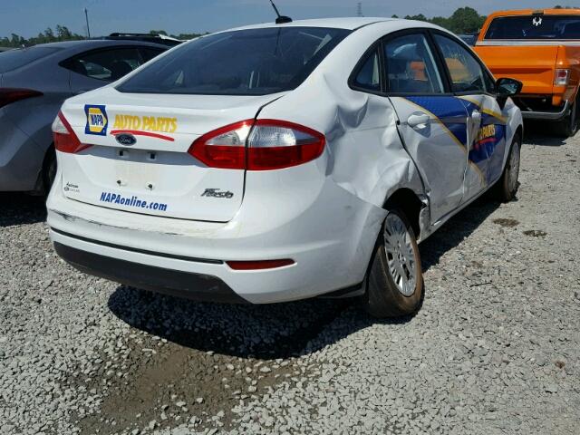 3FADP4AJXGM180354 - 2016 FORD FIESTA S WHITE photo 4