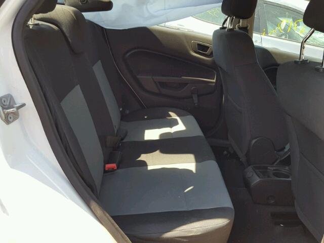 3FADP4AJXGM180354 - 2016 FORD FIESTA S WHITE photo 6