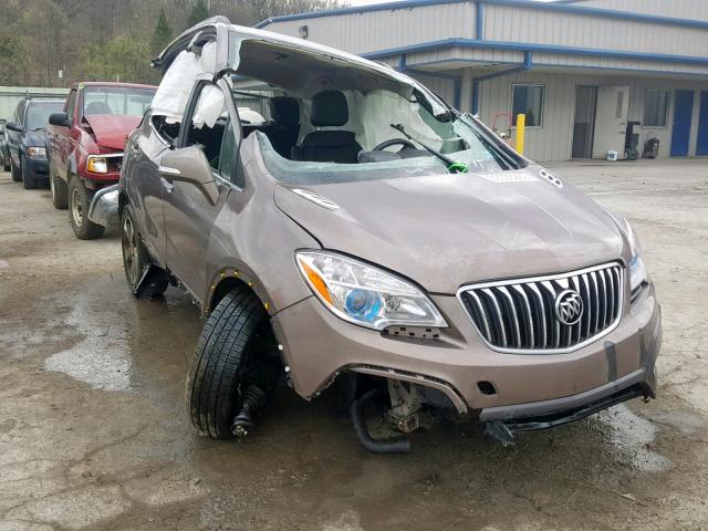 KL4CJESB4EB782489 - 2014 BUICK ENCORE BROWN photo 1