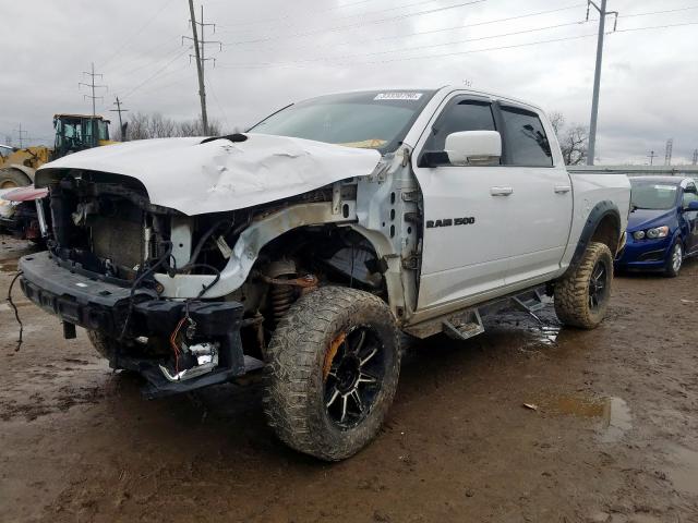 1C6RD7MT0CS130157 - 2012 DODGE RAM 1500 SPORT  photo 2