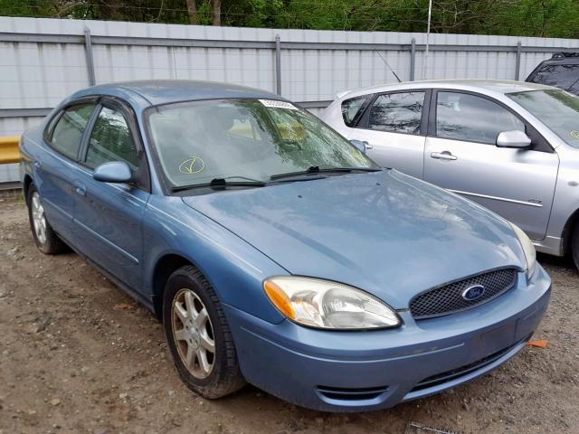 1FAFP56U46A182940 - 2006 FORD TAURUS SEL BLUE photo 1