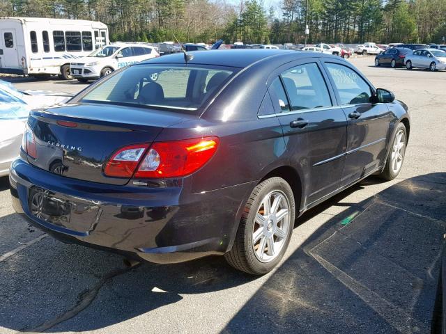 1C3LC56R17N527084 - 2007 CHRYSLER SEBRING TO BLUE photo 4