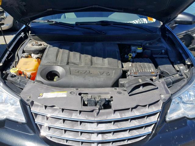 1C3LC56R17N527084 - 2007 CHRYSLER SEBRING TO BLUE photo 7