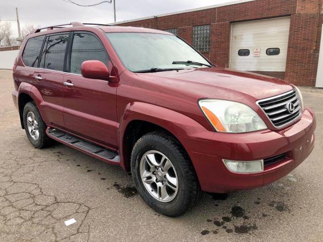 JTJBT20X680169795 - 2008 LEXUS GX 470 RED photo 1