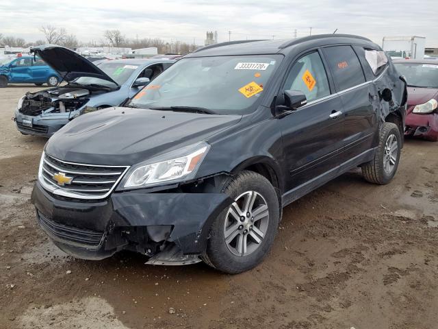 1GNKRHKDXGJ151629 - 2016 CHEVROLET TRAVERSE LT  photo 2