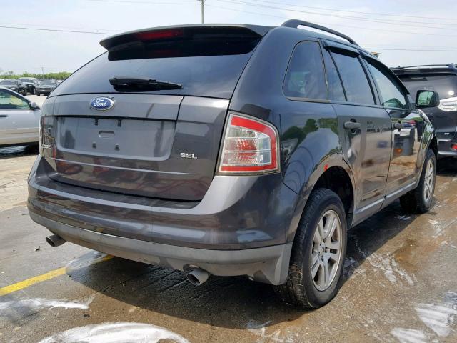 2FMDK36C87BB21278 - 2007 FORD EDGE SE GRAY photo 4