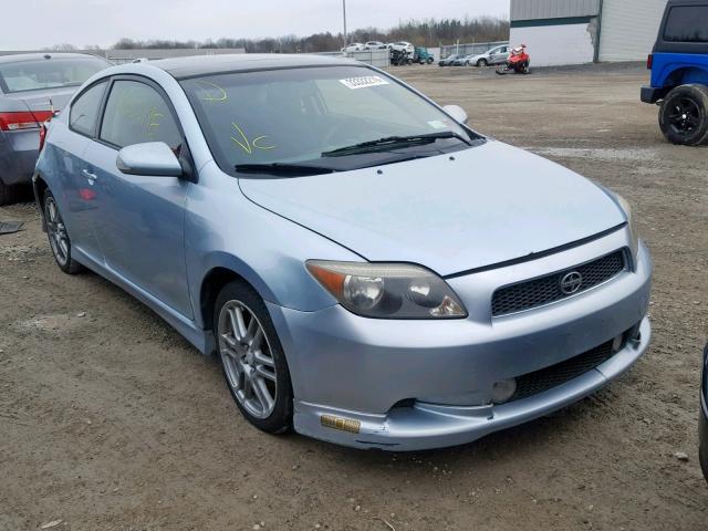 JTKDE177050018123 - 2005 TOYOTA SCION TC BLUE photo 1