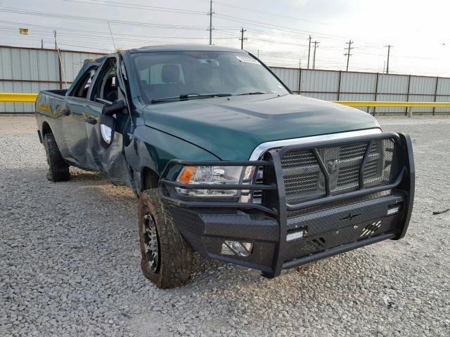 3C6TD5DT7CG134532 - 2012 DODGE RAM 2500 S GREEN photo 1