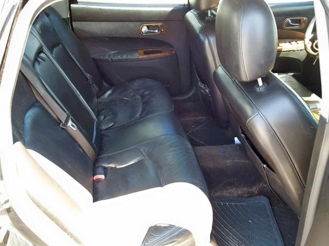 2G4WD532451258991 - 2005 BUICK LACROSSE C BLACK photo 6