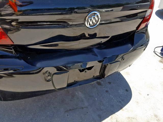 2G4WD532451258991 - 2005 BUICK LACROSSE C BLACK photo 9