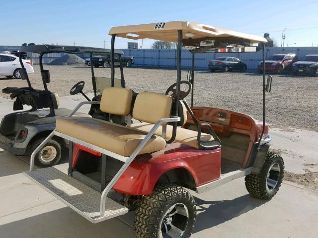 2003297 - 2003 EZGO TXT GOLF RED photo 4