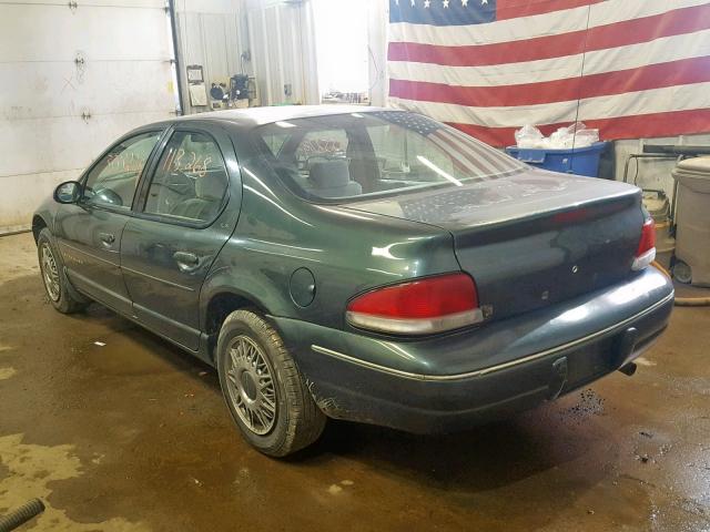 1C3EJ46X7YN156618 - 2000 CHRYSLER CIRRUS LX GREEN photo 3