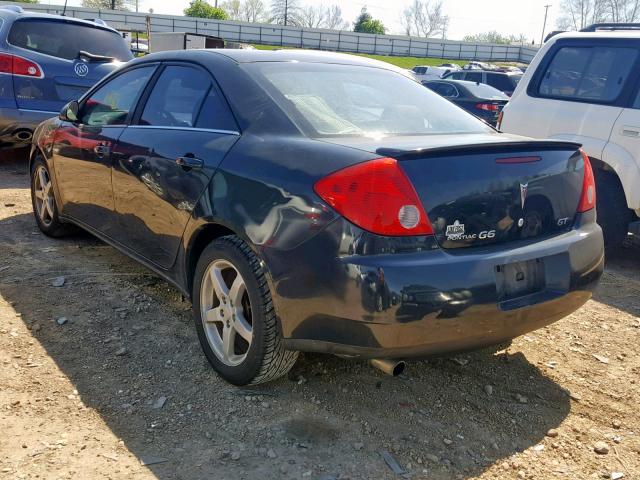 1G2ZH57N194145847 - 2009 PONTIAC G6 GT BLACK photo 3