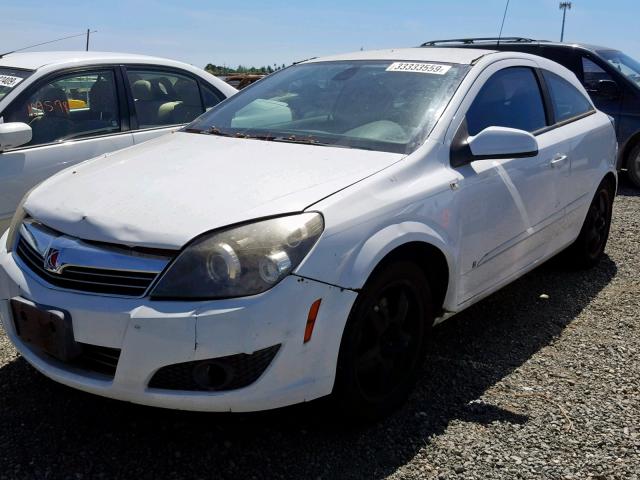 W08AT271185095620 - 2008 SATURN ASTRA XR WHITE photo 2