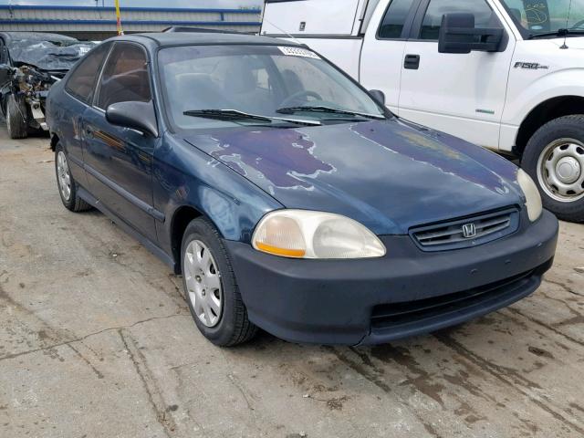 1HGEJ6124WL035929 - 1998 HONDA CIVIC DX GREEN photo 1