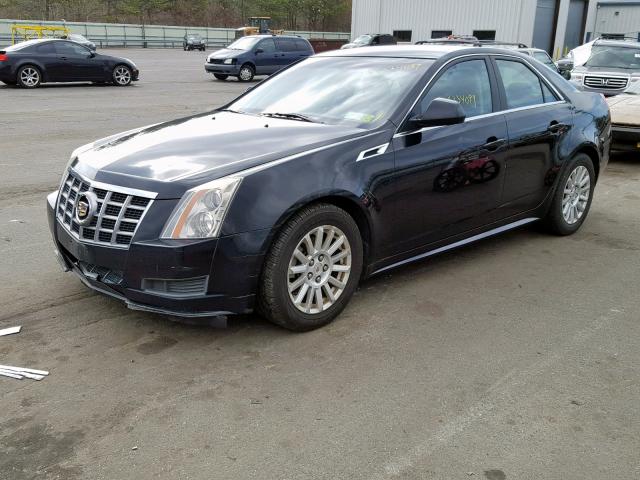 1G6DC5E58C0129315 - 2012 CADILLAC CTS BLACK photo 2