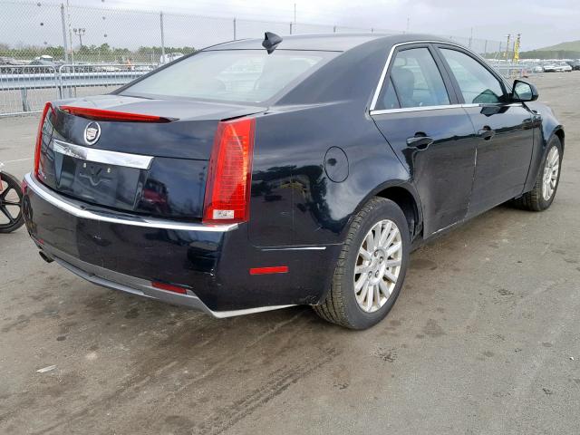 1G6DC5E58C0129315 - 2012 CADILLAC CTS BLACK photo 4