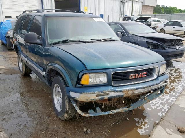 1GKCS13WXT2529580 - 1996 GMC JIMMY GREEN photo 1