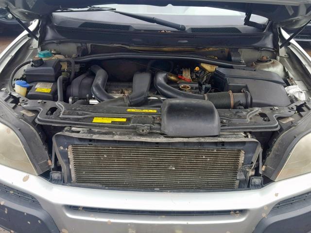 YV1CZ91H431000927 - 2003 VOLVO XC90 T6 SILVER photo 7