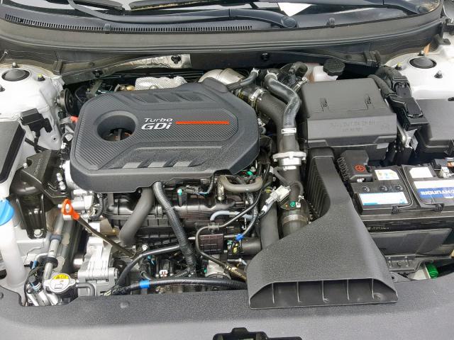 5NPE34AB6JH667566 - 2018 HYUNDAI SONATA SPO SILVER photo 7