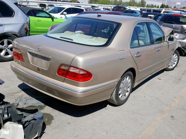 WDBJF65J11B183601 - 2001 MERCEDES-BENZ E 320 GOLD photo 4