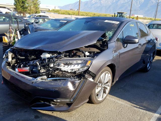 JHMZC5F15KC000989 - 2019 HONDA CLARITY GRAY photo 2