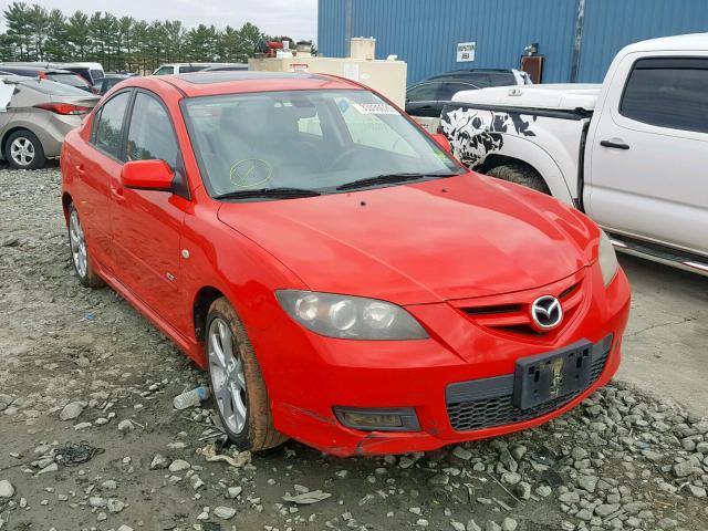 JM1BK324671645177 - 2007 MAZDA 3 S RED photo 1