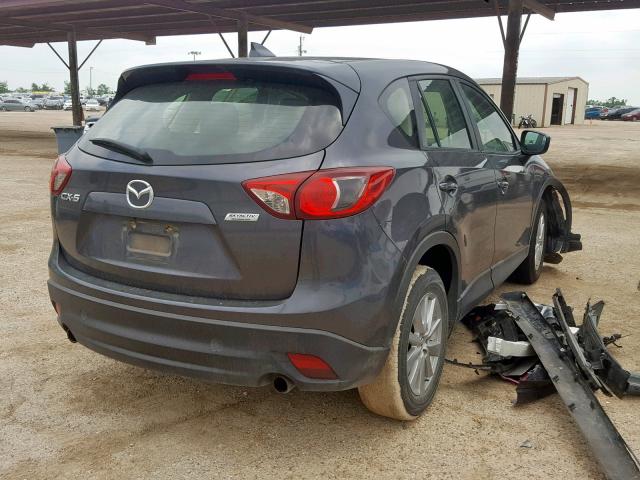 JM3KE2BY1G0913005 - 2016 MAZDA CX-5 SPORT GRAY photo 4