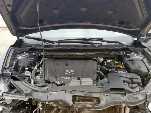 JM3KE2BY1G0913005 - 2016 MAZDA CX-5 SPORT GRAY photo 7