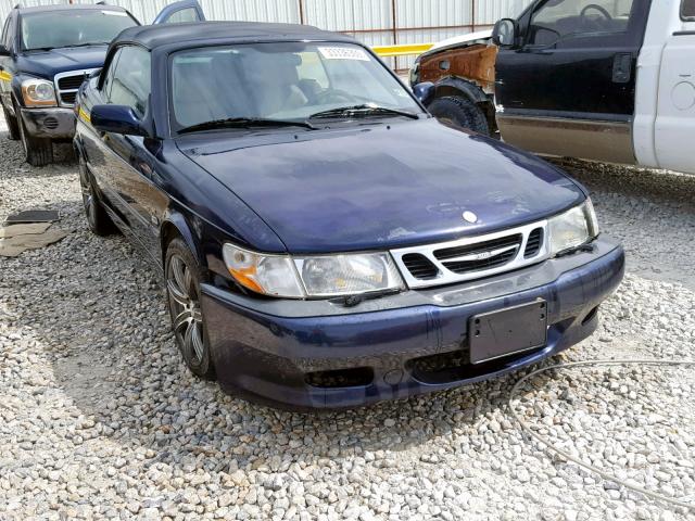 YS3DF78K737000354 - 2003 SAAB 9-3 SE BLUE photo 1