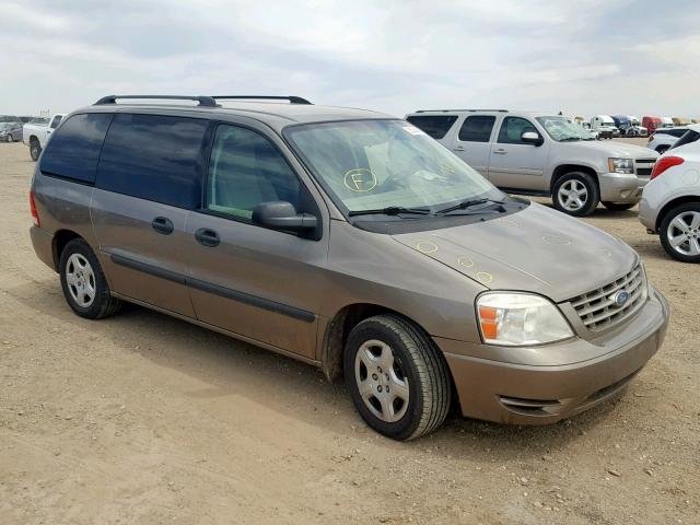 2FMZA51696BA01736 - 2006 FORD FREESTAR S GOLD photo 1