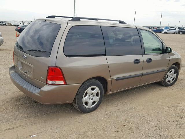 2FMZA51696BA01736 - 2006 FORD FREESTAR S GOLD photo 4