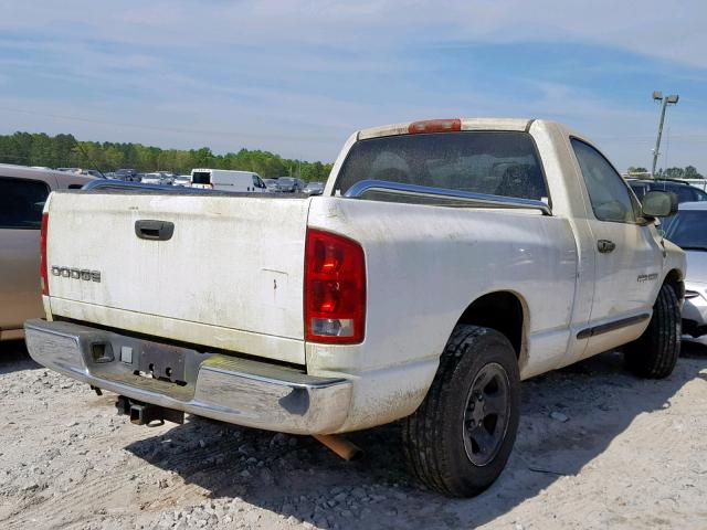 1D7HA16KX3J514859 - 2003 DODGE RAM 1500 S WHITE photo 4