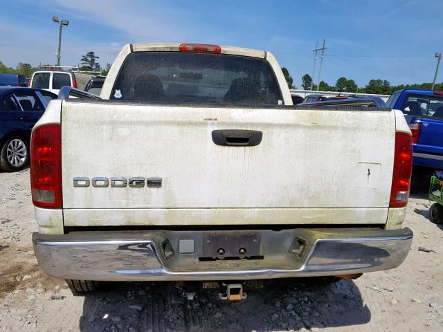 1D7HA16KX3J514859 - 2003 DODGE RAM 1500 S WHITE photo 6