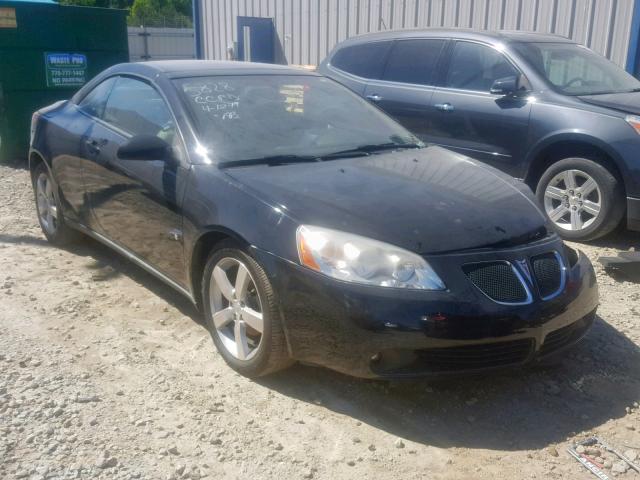 1G2ZH361274135828 - 2007 PONTIAC G6 GT BLACK photo 1