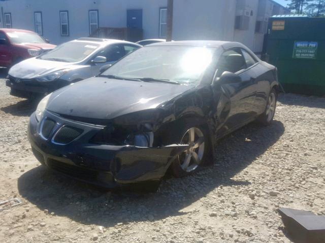 1G2ZH361274135828 - 2007 PONTIAC G6 GT BLACK photo 2