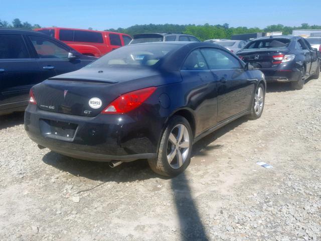 1G2ZH361274135828 - 2007 PONTIAC G6 GT BLACK photo 4