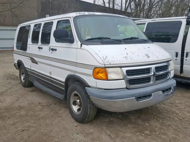 2B6HB11Y0YK116174 - 2000 DODGE RAM VAN B1 WHITE photo 1