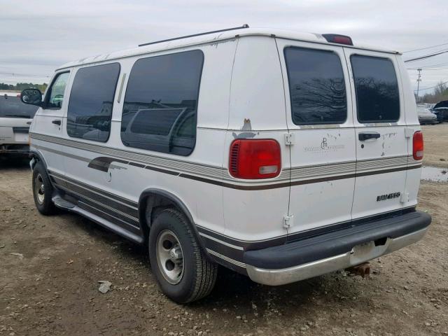 2B6HB11Y0YK116174 - 2000 DODGE RAM VAN B1 WHITE photo 3